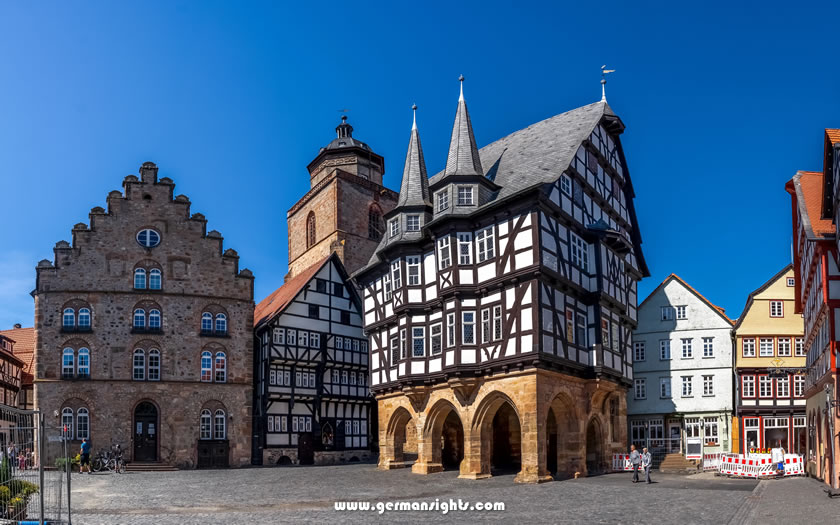 The historic centre of Alsfeld