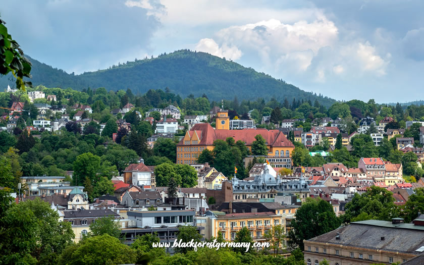 A view over Baden-Baden
