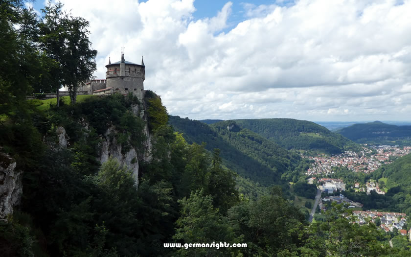 View from Liechtenstein Castle walls