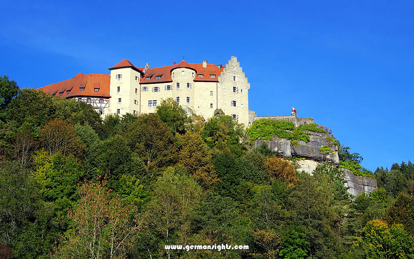 Rabenstein castle in Franconian Switzerland