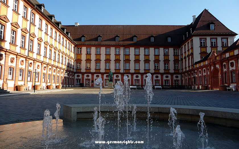The Altes Schloss in Bayreuth Germany