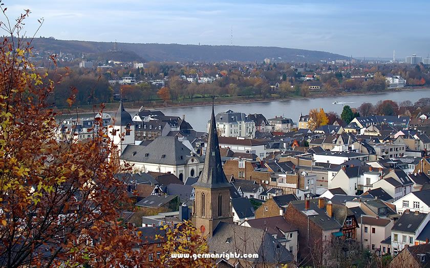 The Rhine river at Bonn
