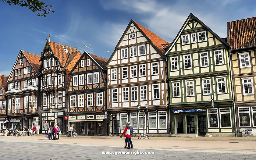 Timber-framed houses in Celle