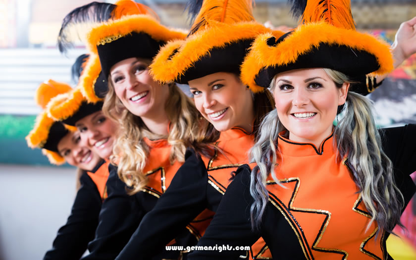 Traditional Carnival dance costumes