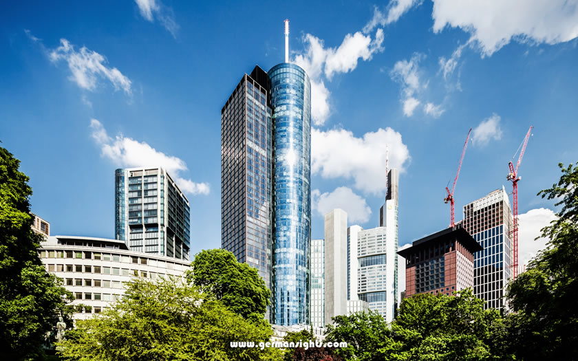 The Main Tower in Frankfurt am Main