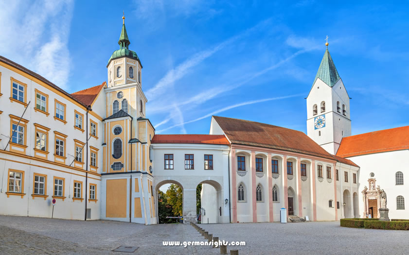 The cathedral in Freising