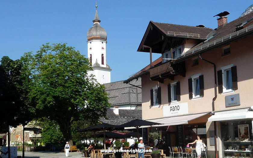 Garmisch town centre