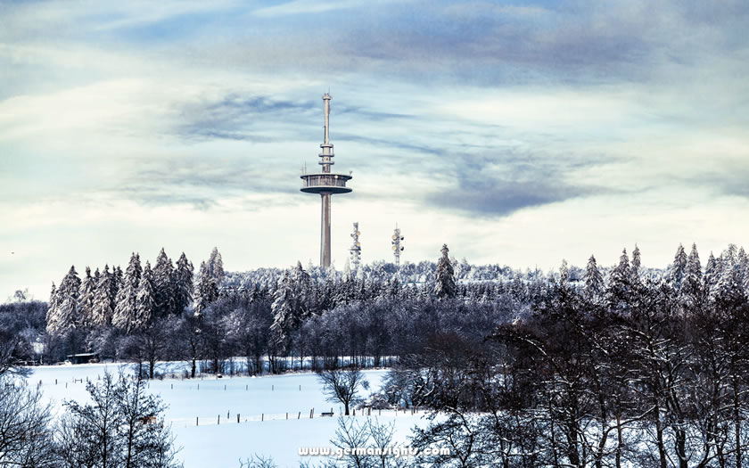 The Hoherodskopf in winter