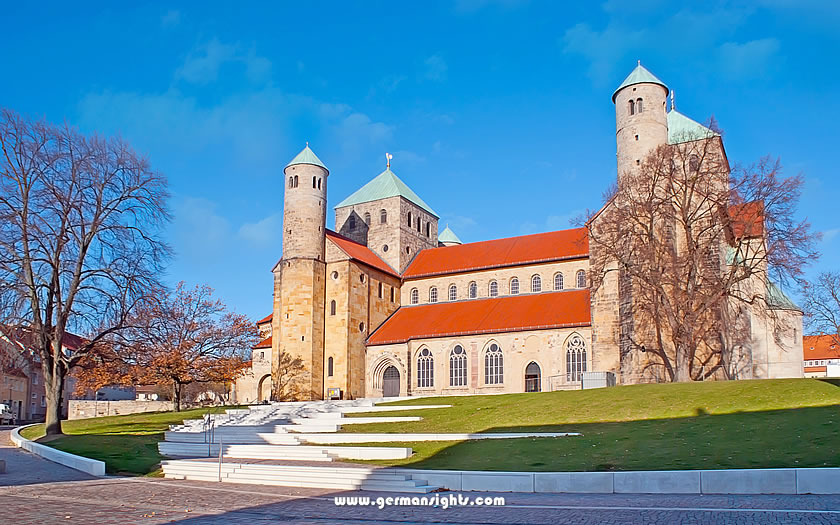The cathedral in Hildesheim