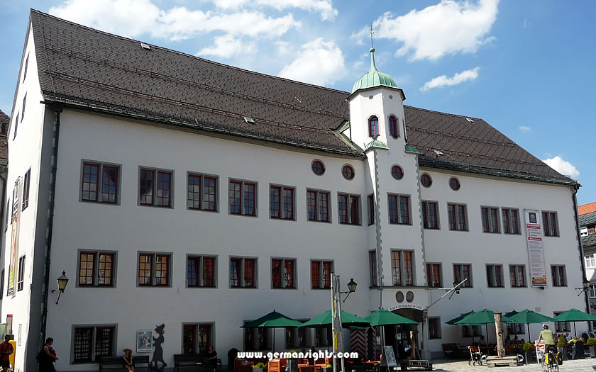 The former town palace in Immenstadt
