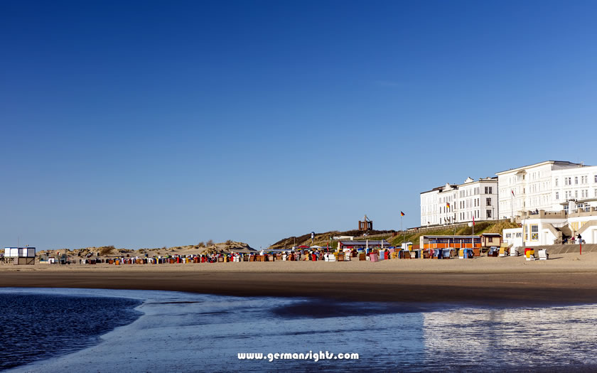 The beach at Borkum