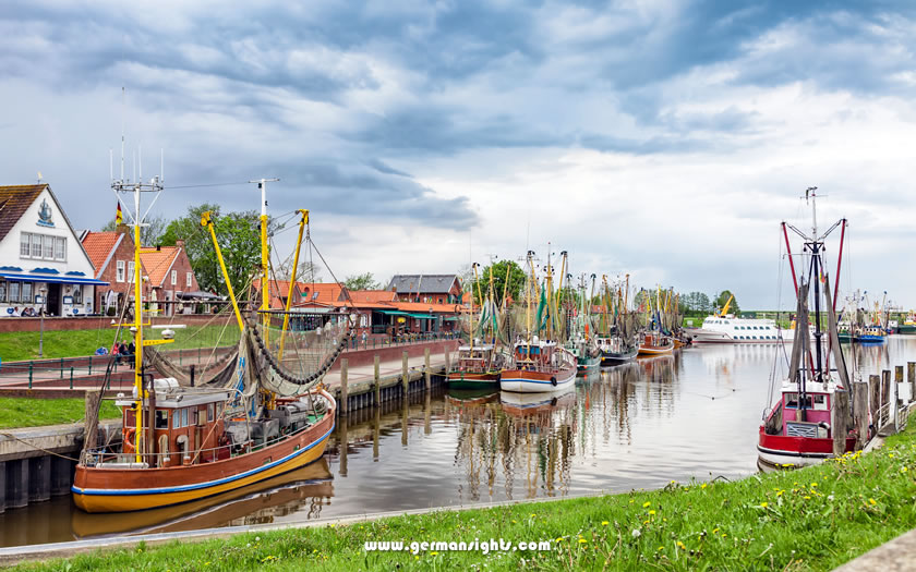Fishing boats at Greetsiel