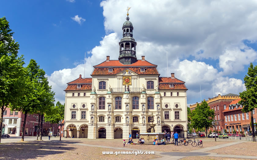The town hall in Lüneburg