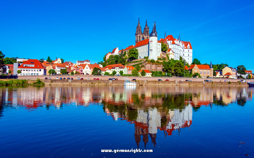 Part of the walk up to the castle and cathedral in Meissen