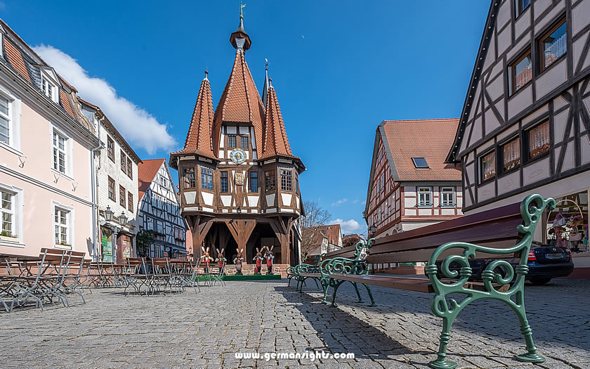 The town hall in Michelstadt