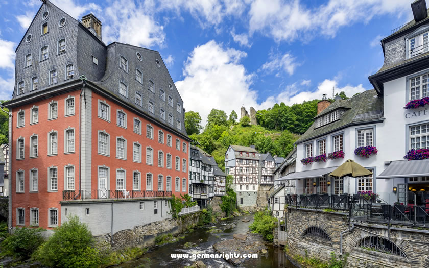The Red House museum in Monschau