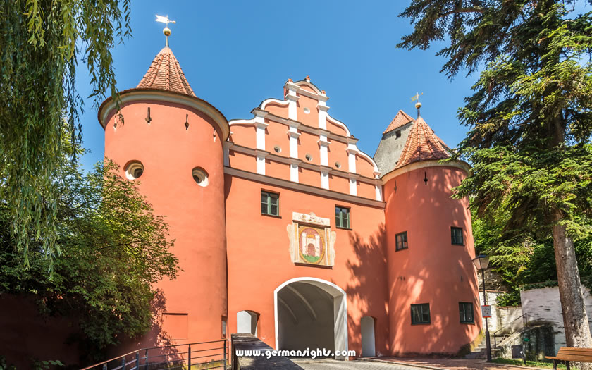 The Upper Gate at Neuburg an der Donau