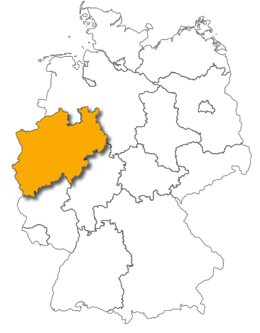 North Rhine-Westphalia in Germany