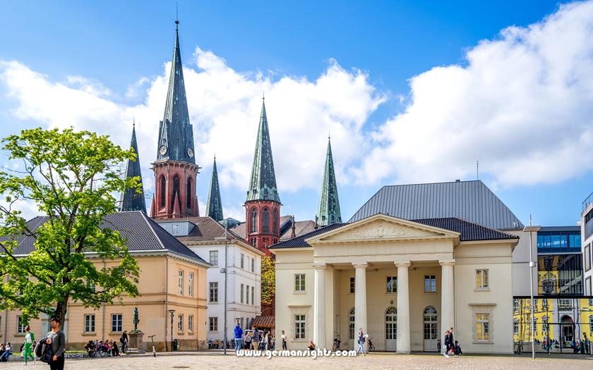 View of Oldenburg town centre