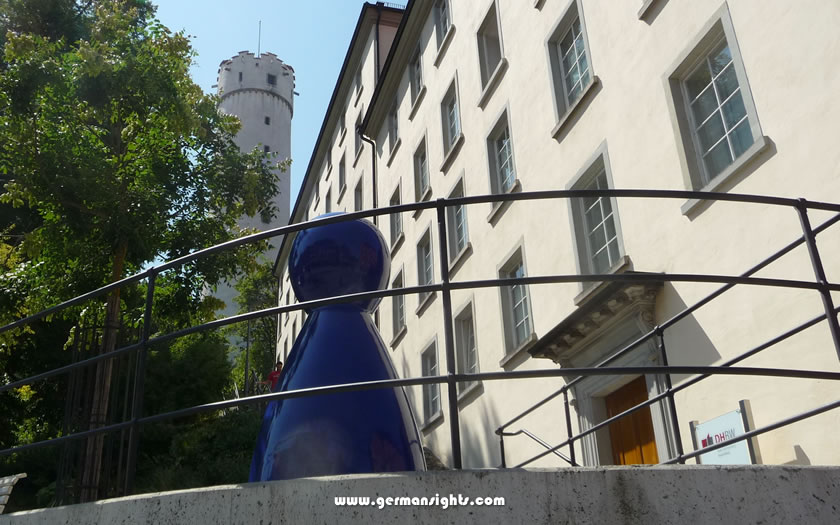 The Blue Game Piece in Ravensburg