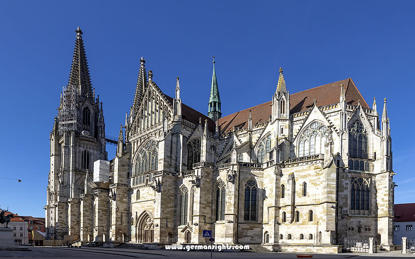 The Cathedral of St Peter in Regensburg