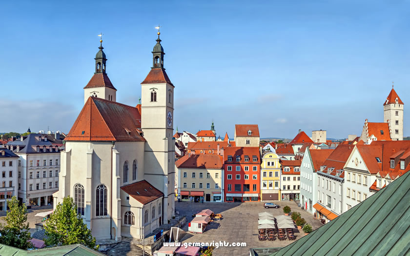 Neupfarrplatz in Regensburg